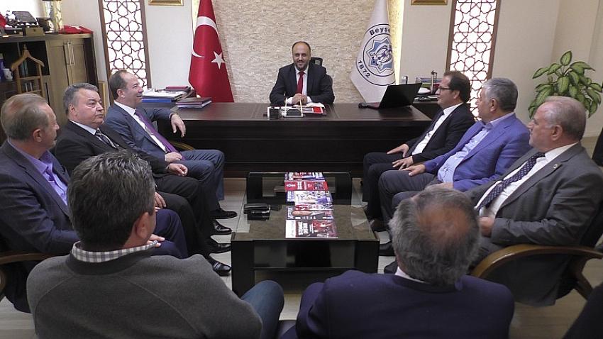 CHP’li Başkanlarından Beyşehir Belediyesi’ne Ziyaret