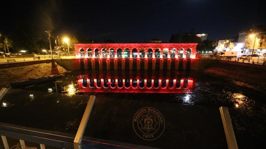 Beyşehir Taşköprü Rengarenk Oldu