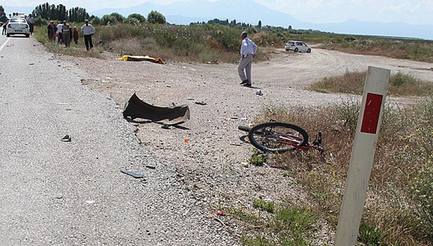 Beyşehir'de Otomobilin Çarptığı Bisikletli Çocuk Öldü