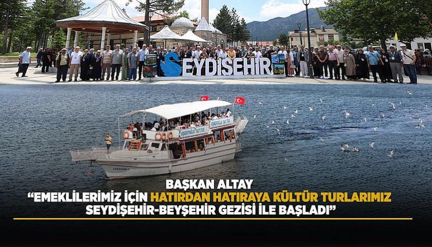Konya Büyükşehir’den Emeklilere “Hatırdan Hatıraya Kültür Turları”