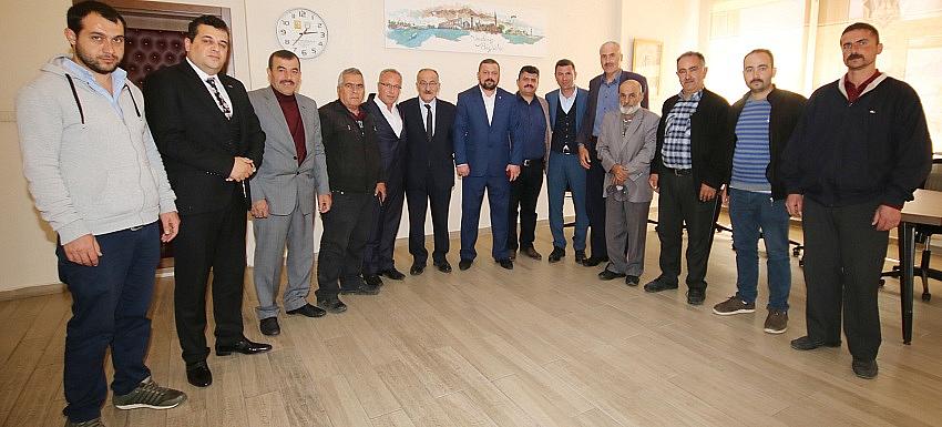 Beyşehir MHP'den, Başkan Bayındır'a Tebrik Ziyareti