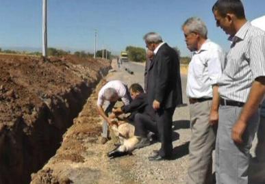 Sadıkhacı\'ya Görüntüleme Sistemli Altyapı