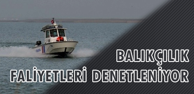 Jandarma Beyşehir Gölü'ndeki Balıkçılık Faaliyetlerini Denetliyor