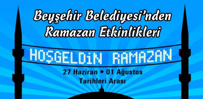 Beyşehir Belediyesi Ramazan'a Hazır