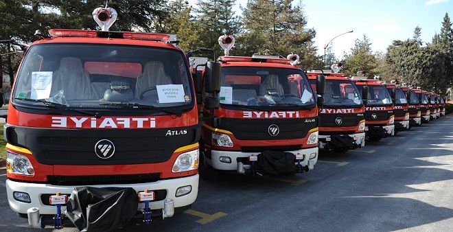 Konya İtfaiyesinden 250 Mahalleye Yangın Söndürme Tankeri
