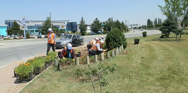 Belediye Beyşehir'i Güzelleştirmek İçin Çalışıyor