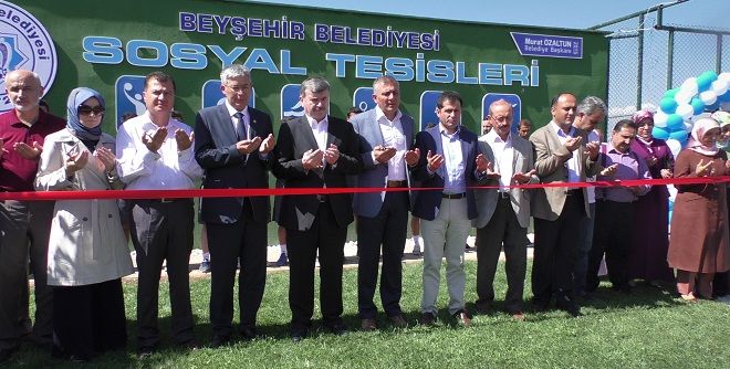 Beyşehir Belediyesi Sosyal Tesisleri Hizmete Açıldı