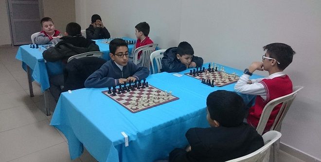 Beyşehirde Satranç Turnuvası Heyecanı