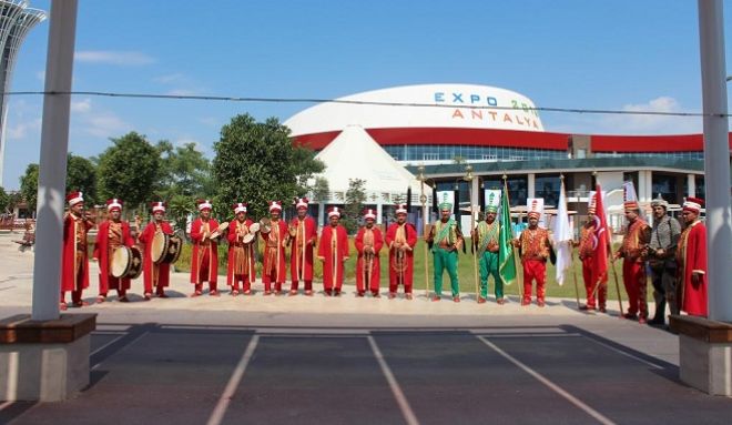 Mehteran Takımı Expo Antalyada Gönülleri Fethetti