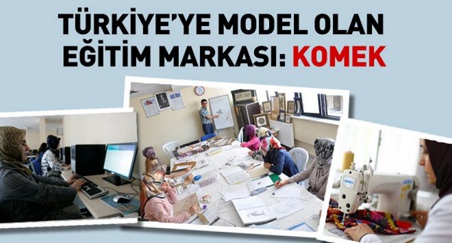 Türkiyeye Model Eğitim Markası: KOMEK