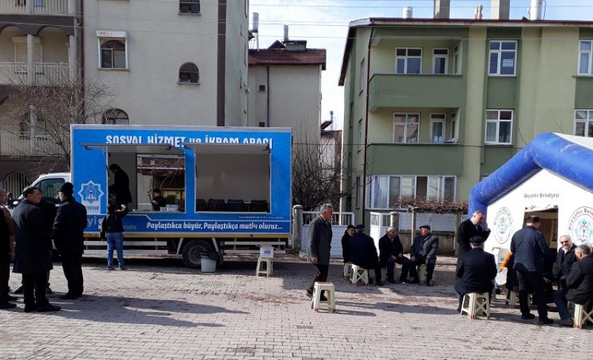Beyşehir Belediyesi Sosyal Hizmet ve İkram Aracı Hizmette