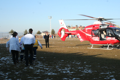 Hava Ambulansı Hızır Gibi Yetişti 