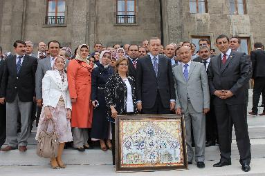 Tam kadro başkent ziyareti