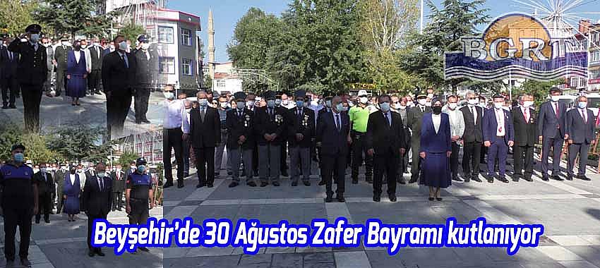 Beyşehir'de 30 Ağustos Zafer Bayramı kutlanıyor