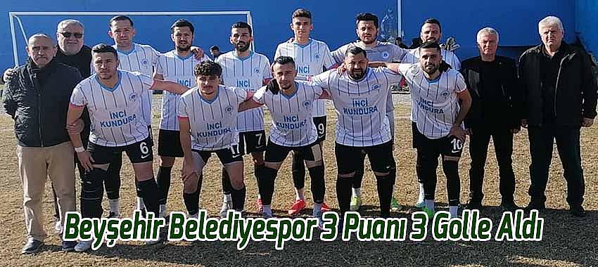 Beyşehir Belediyespor 3 Puanı 3 Golle Aldı