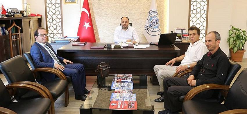 CHP İlçe Teşkilatından Başkan Özaltun'a Ziyaret