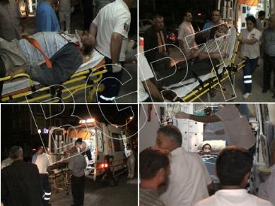 Hasta taşıyan otomobil traktöre çarptı: 6 yaralı