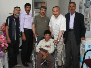 Tekerlekli sandalye bağışı