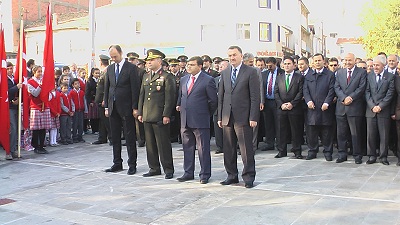 Mustafa Kemal Atatürk, törenlerle anıldı