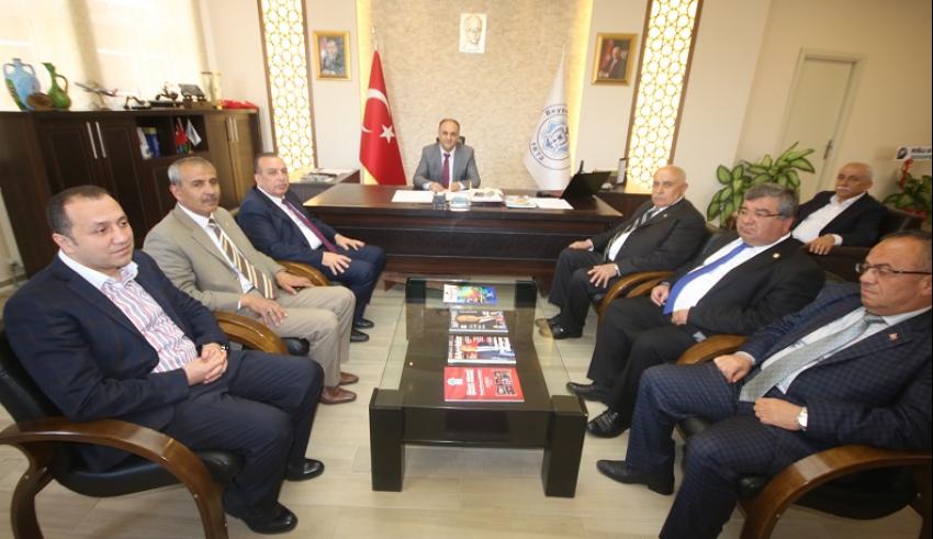 Karamercan’dan Başkan Özaltun’a Ziyaret