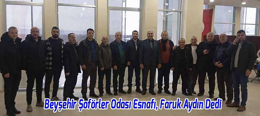 Beyşehir Şoförler Odası’nda Genel Kurul Gerçekleştirildi