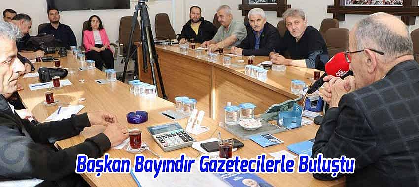 Beyşehir Belediye Başkanı Bayındır Gazetecilerle Buluştu