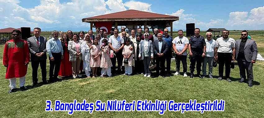 Beyşehir’de 3. Bangladeş Su Nilüferi Etkinliği Gerçekleştirildi