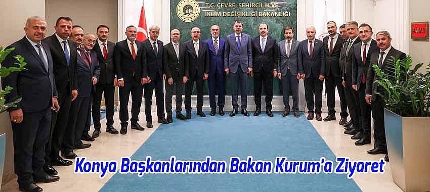 Başkan Altay, AK Parti İl Başkanı Angı Ve İlçe Belediye Başkanları Bakan Kurum’u Ziyaret Etti