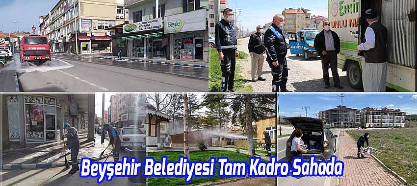 Beyşehir Belediyesi Tam Kadro Sahada