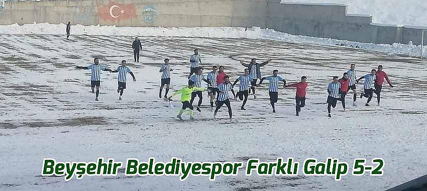Beyşehir Belediyespor Farklı Galip 5-2