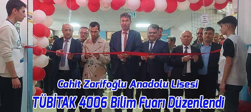 Beyşehir Cahit Zarifoğlu Anadolu Lisesi, TÜBİTAK 4006 Bilim Fuarı Düzenledi.