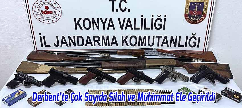 Derbent’te Ruhsatsız Silah Operasyonu: Çok Sayıda Silah ve Mühimmat Ele Geçirildi