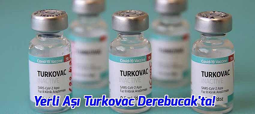 Yerli Aşı Turkovac Derebucak'ta!