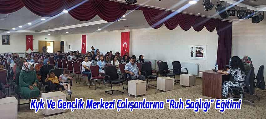 Beyşehir'de Kyk Ve Gençlik Merkezi Çalışanlarına 