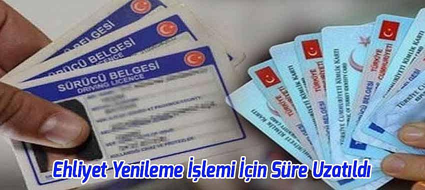 Eski Tip Sürücü Belgelerinin Değiştirme Süresi 2 Yıl Uzatıldı