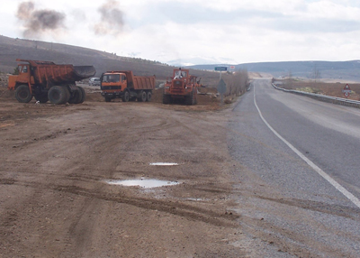 Yol çalışmaları tamgaz 