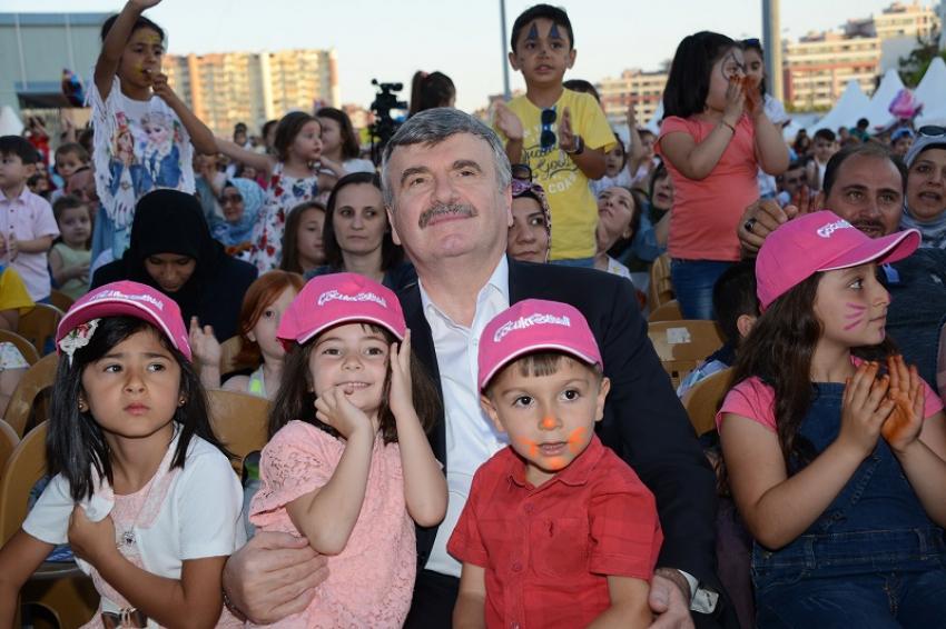 Başkan Akyürek Konya Çocuk Festivali’nde Çocuklarla Buluştu