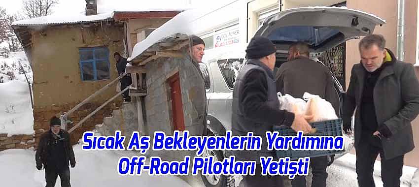 Beyşehir Sıcak Aş Bekleyenlerin Yardımına Off-Road Pilotları Yetişti