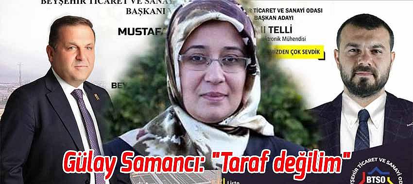 Milletvekili Samancı, 'Taraf değilim'