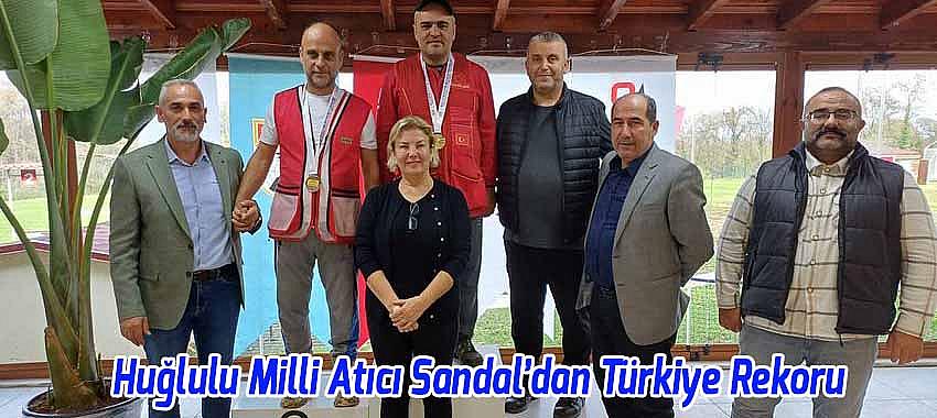 Beyşehir Huğlu'dan Milli Atıcı Sandal Türkiye Rekoru Kırdı