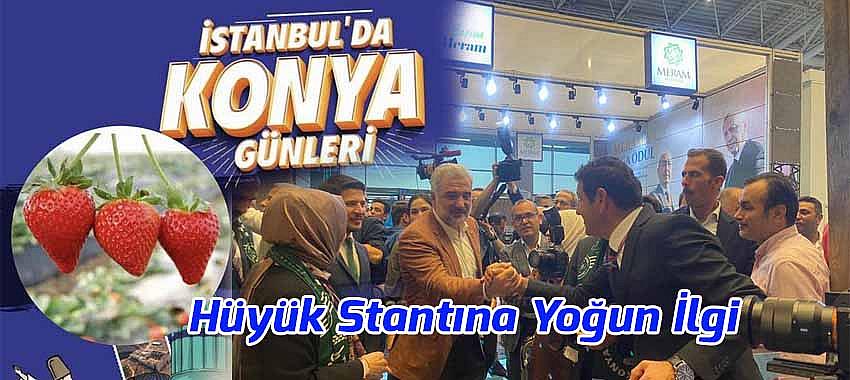 Hüyük Belediyesi'nin Stantına Konya Günleri'nde Yoğun İlgi