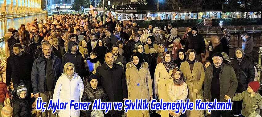 Beyşehir’de Üç Aylar Fener Alayı ve Şivlilik Geleneğiyle Karşılandı