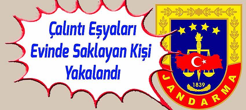 Beyşehir'de Çalıntı Eşyaları Evinde Saklayan Kişi Yakalandı