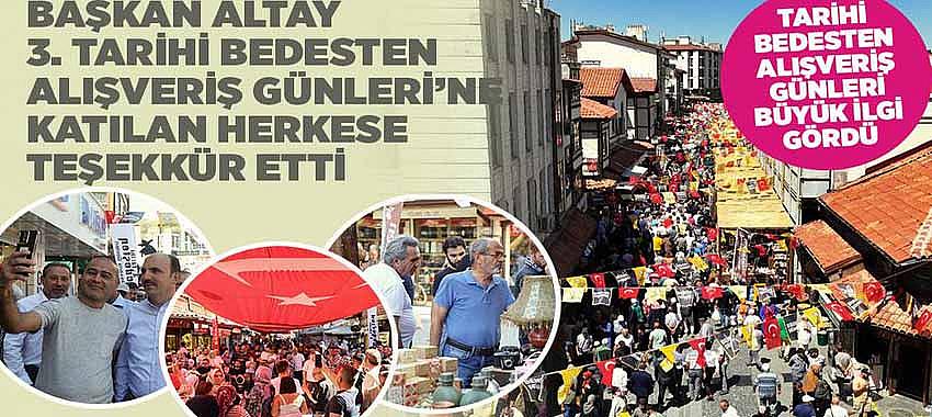 3. Tarihi Bedesten Alışveriş Günleri Büyük İlgi Gördü