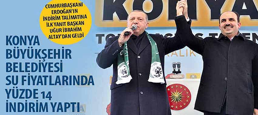 Cumhurbaşkanı Erdoğan’ın İndirim Talimatına İlk Yanıt Başkan Uğur İbrahim Altay’dan Geldi