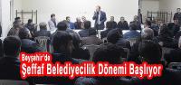 Yaşar; Beyşehir’de Şeffaf Belediyecilik Dönemi Başlıyor