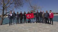 Beyşehir'de Afrin Şehitleri İçin Yüzdüler