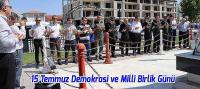 Beyşehir'de 15 Temmuz Demokrasi ve Milli Birlik Günü