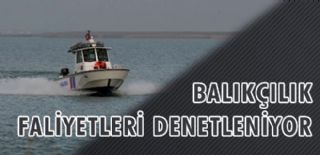 Jandarma Beyşehir Gölü'ndeki Balıkçılık Faaliyetlerini Denetliyor