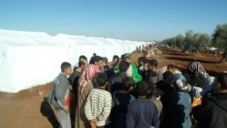 Yardımlarımız Suriyeye ulaştı 
